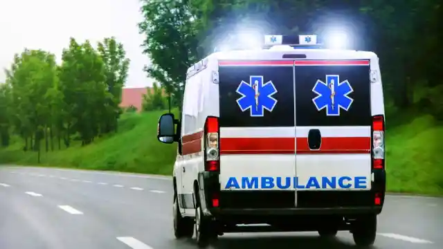 El viaje en ambulancia