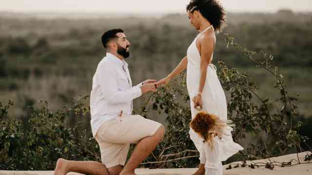 Going Down On One Knee