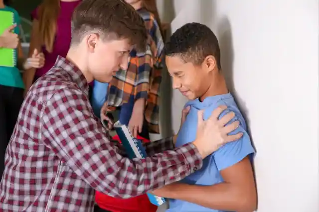Kid Bullied Relentlessly In Burger King, Unaware Someone Was About To Intervene