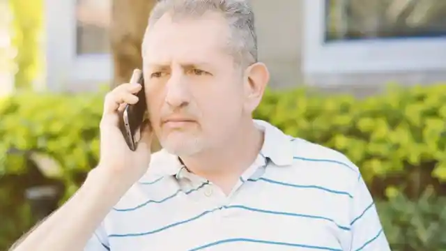 He’s Always On The Phone
