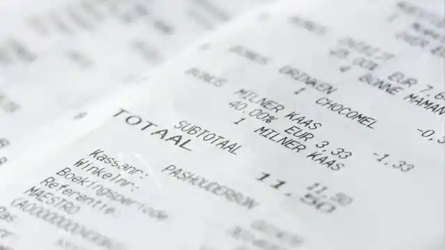 Asking For The Bill