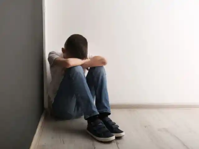 Trying to follow Caleb to school