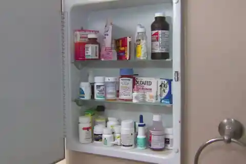 El armario del baño