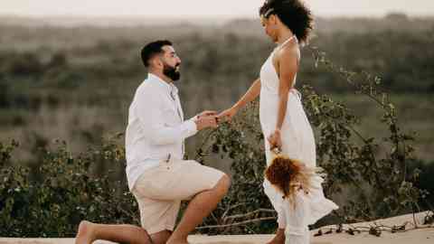 Going Down On One Knee