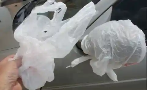 Place A Bag Over Your Car’s Mirrors