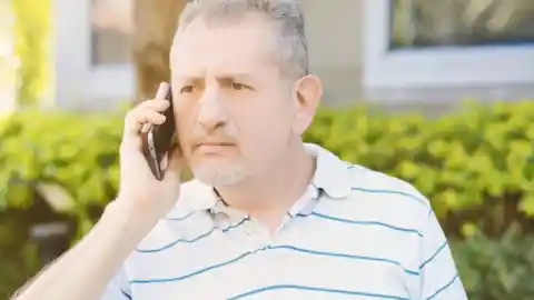 He’s Always On The Phone