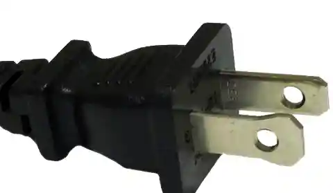 Two Holes At The End Of Electrical Prongs