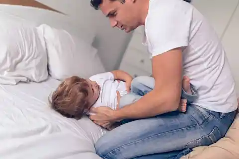 The Baby Gets Upset