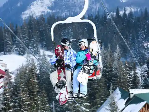 Ski Resorts & Snow-Covered Peaks