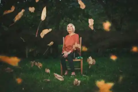 Talking To Her Son